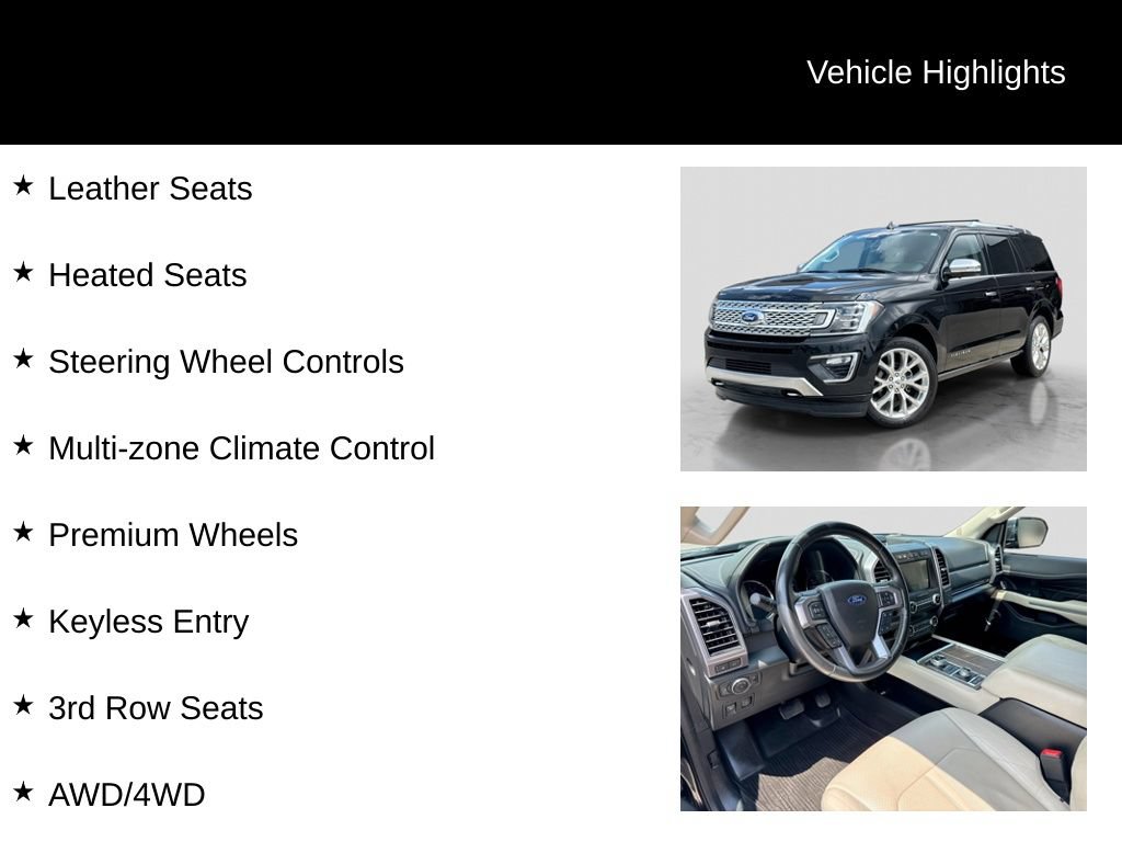 Used 2019 Ford Expedition Platinum AWD/4WD image 11