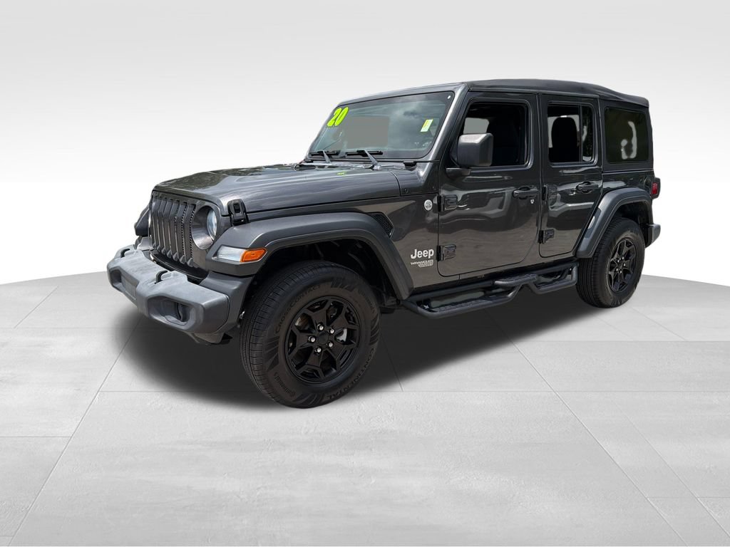 Used 2020 Jeep Wrangler Unlimited Sport S AWD/4WD image 3