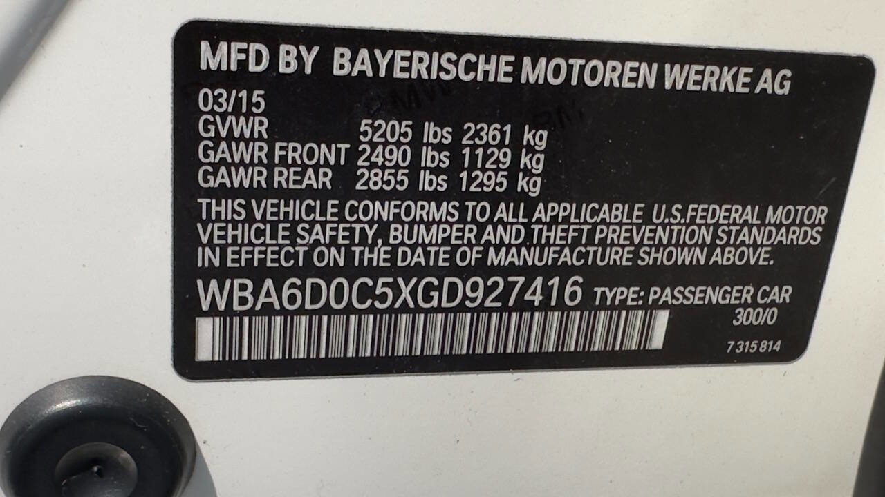 Used 2016 BMW 640i Gran Coupe image 20