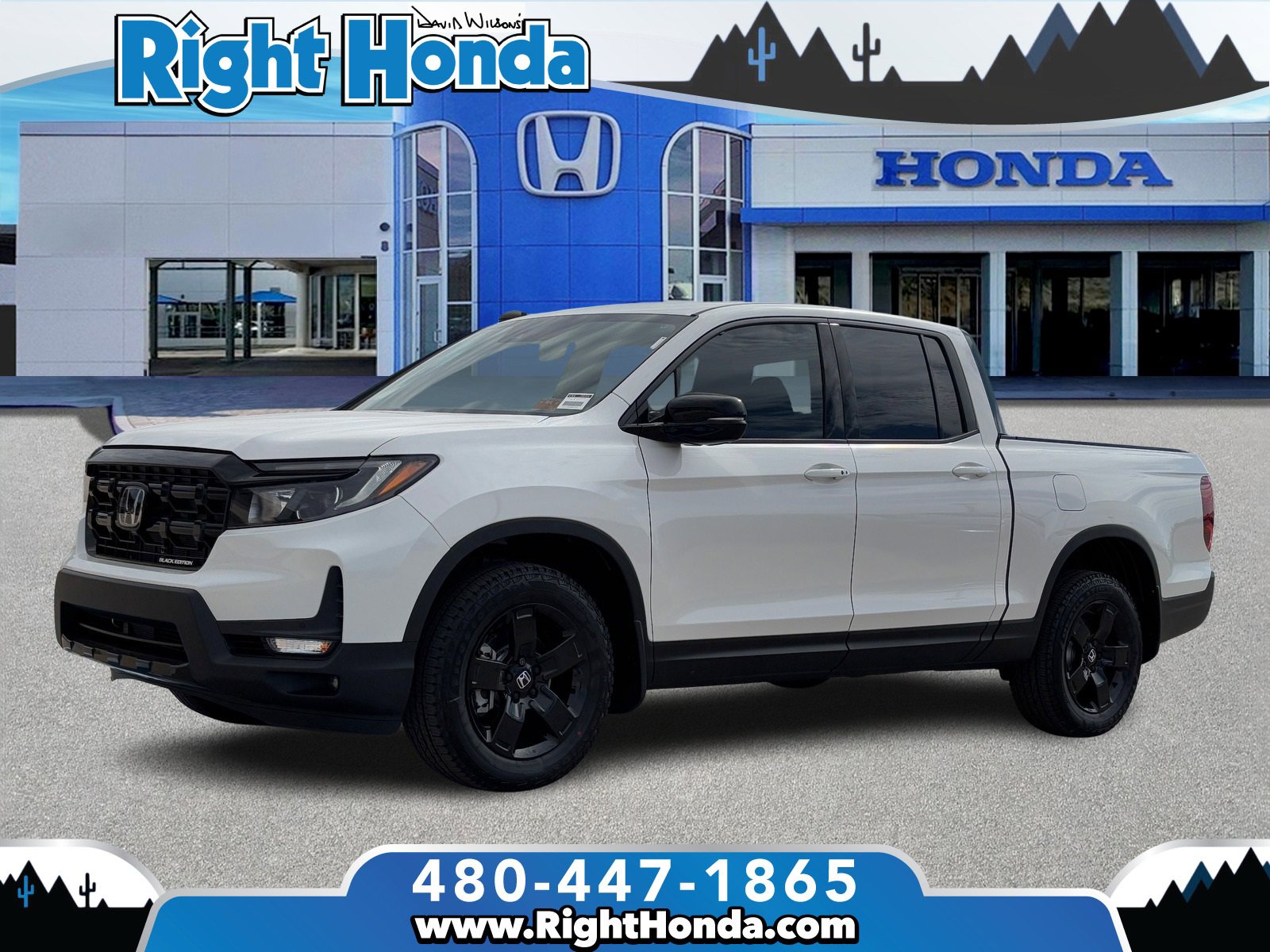 New 2025 Honda Ridgeline Black Edition