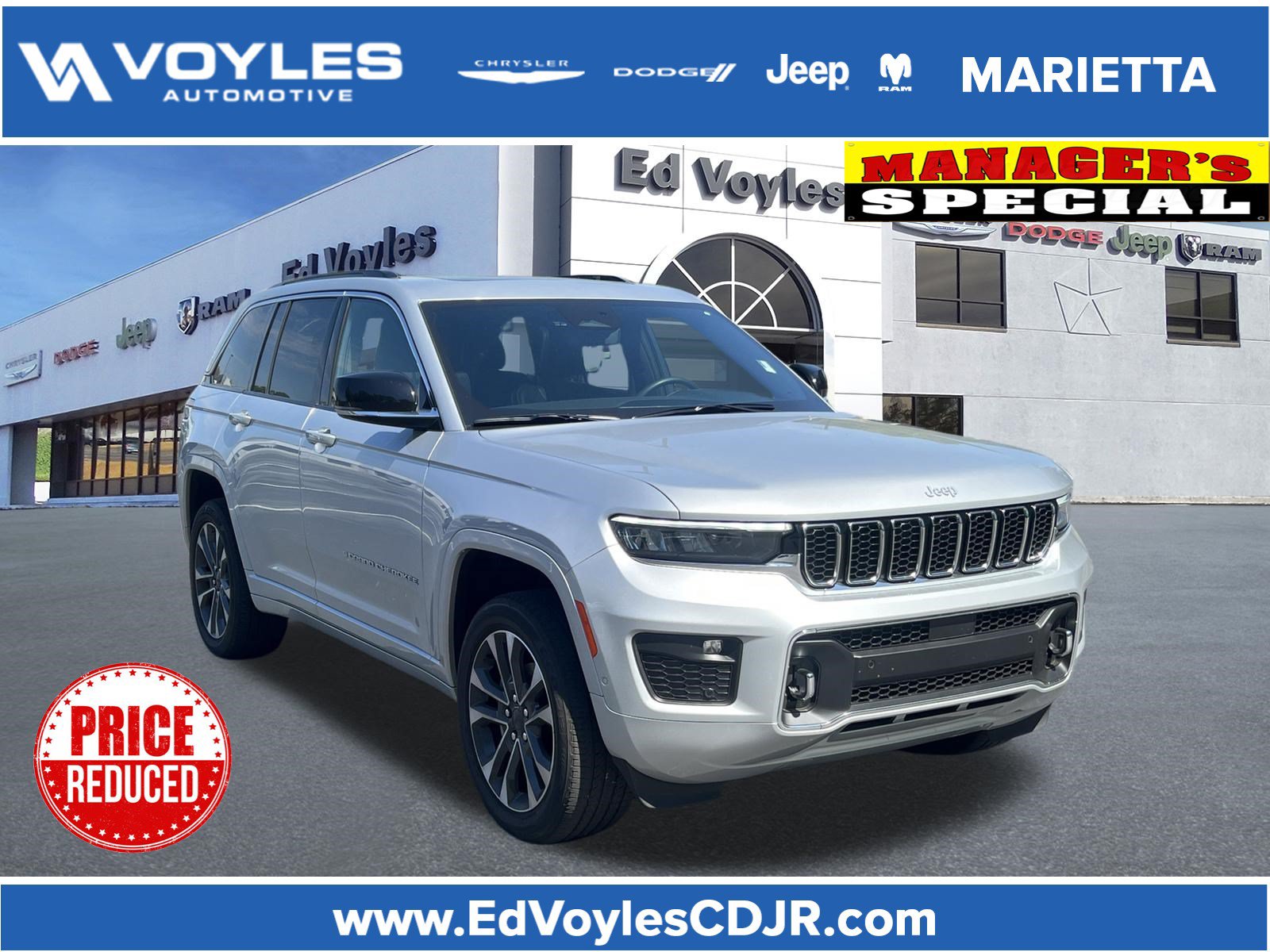 Used 2024 Jeep Grand Cherokee Overland w/ Luxury Tech Group IV AWD/4WD image 1