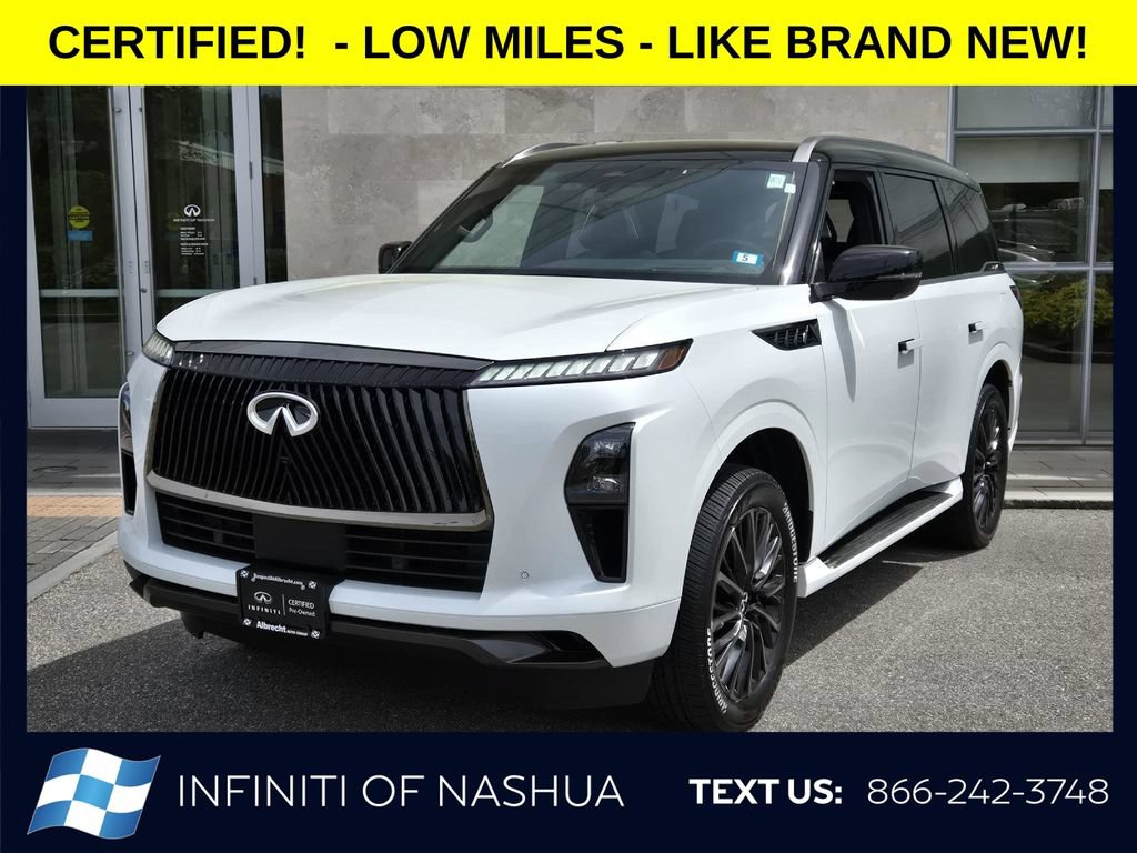Certified 2026 INFINITI QX80 Autograph w/ Premium Cargo Package