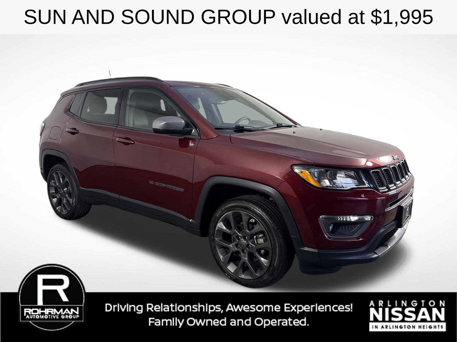 Used 2021 Jeep Compass Latitude w/ Sun and Sound Group AWD/4WD image 3