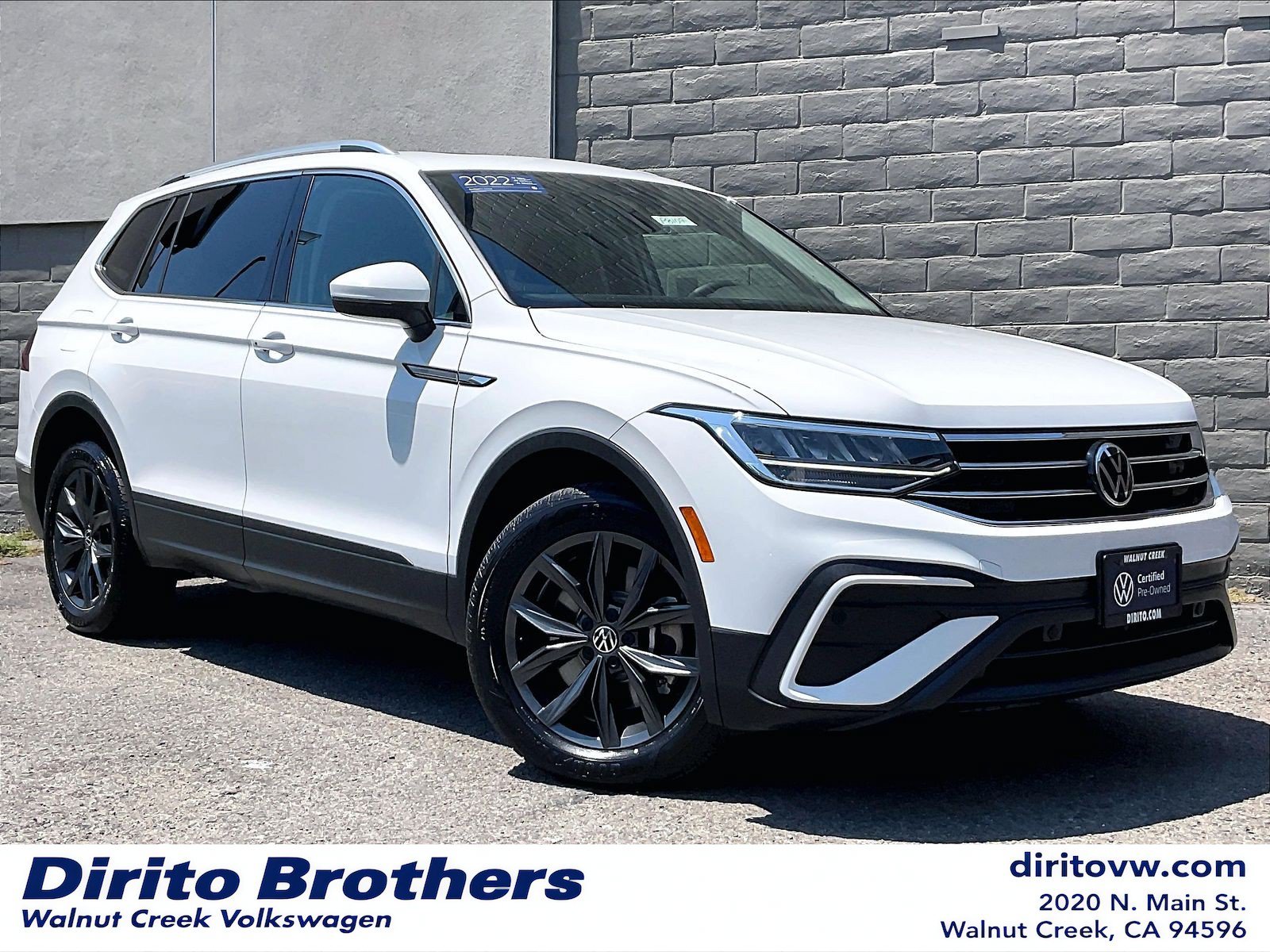 Certified 2022 Volkswagen Tiguan SE w/ Panoramic Sunroof Package