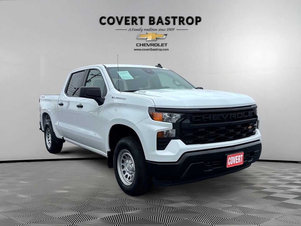 Used 2025 Chevrolet Silverado 1500 W/T w/ LPO, Dark Essentials Package AWD/4WD image 6