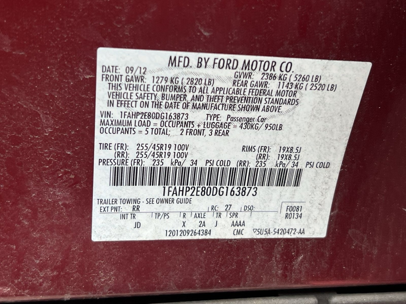 Used 2013 Ford Taurus SEL FWD image 26