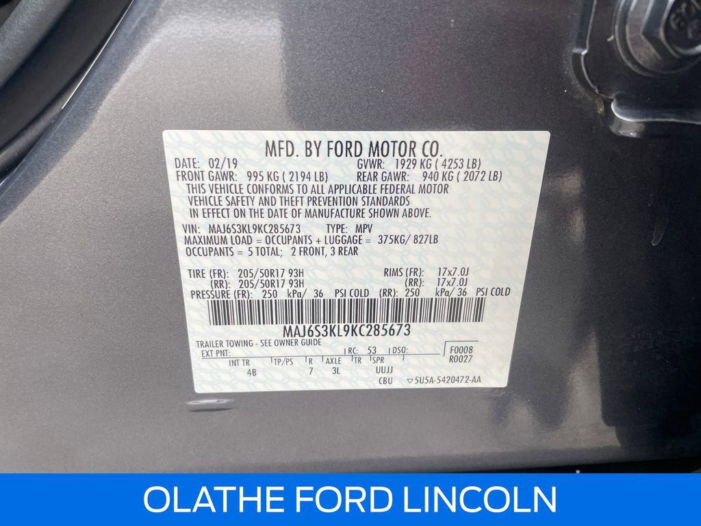 Certified 2019 Ford EcoSport Titanium image 23