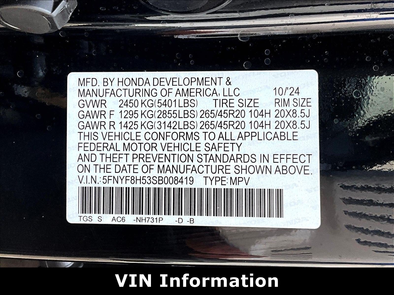 Used 2025 Honda Passport EX-L image 18