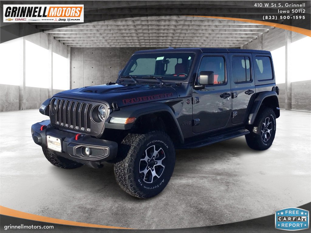 Used 2022 Jeep Wrangler Unlimited Rubicon w/ LED Lighting Group image 1
