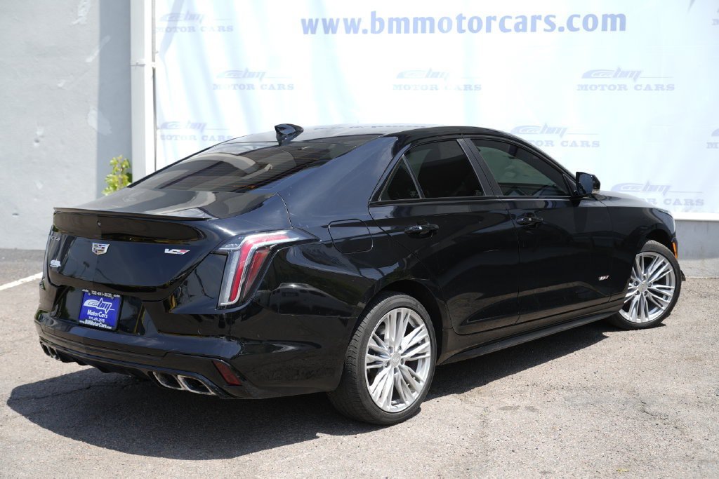 Used 2021 Cadillac CT4 V w/ Technology Package AWD/4WD image 3