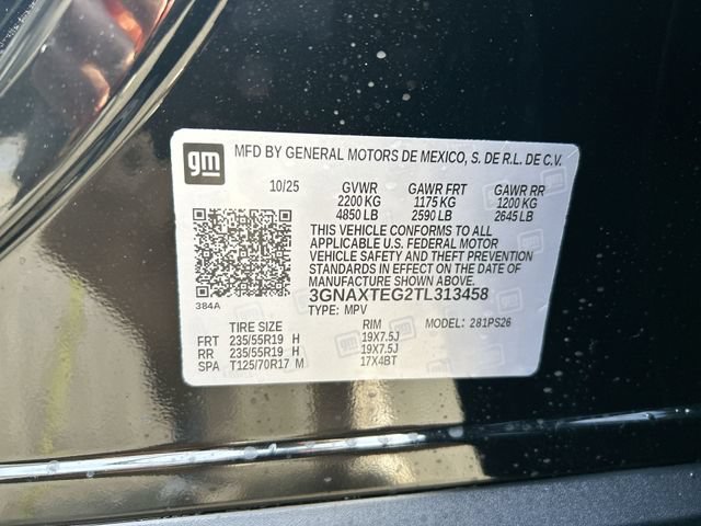 New 2026 Chevrolet Equinox RS w/ Convenience Package III AWD/4WD image 33