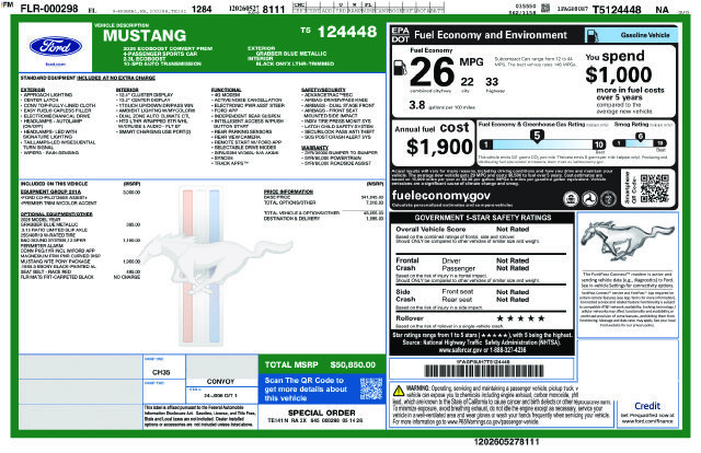 New 2026 Ford Mustang Premium RWD image 4