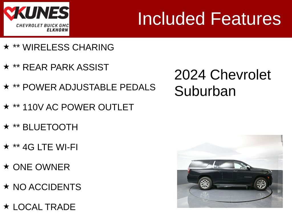 Used 2024 Chevrolet Suburban Premier image 3
