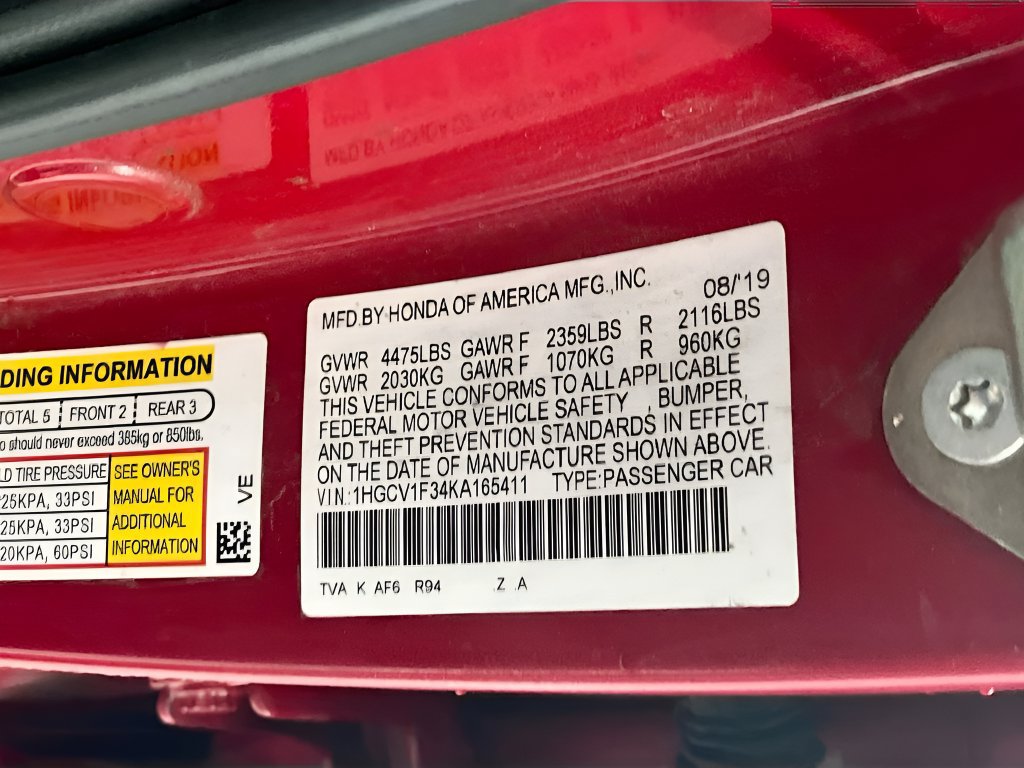 Used 2019 Honda Accord Sport image 28