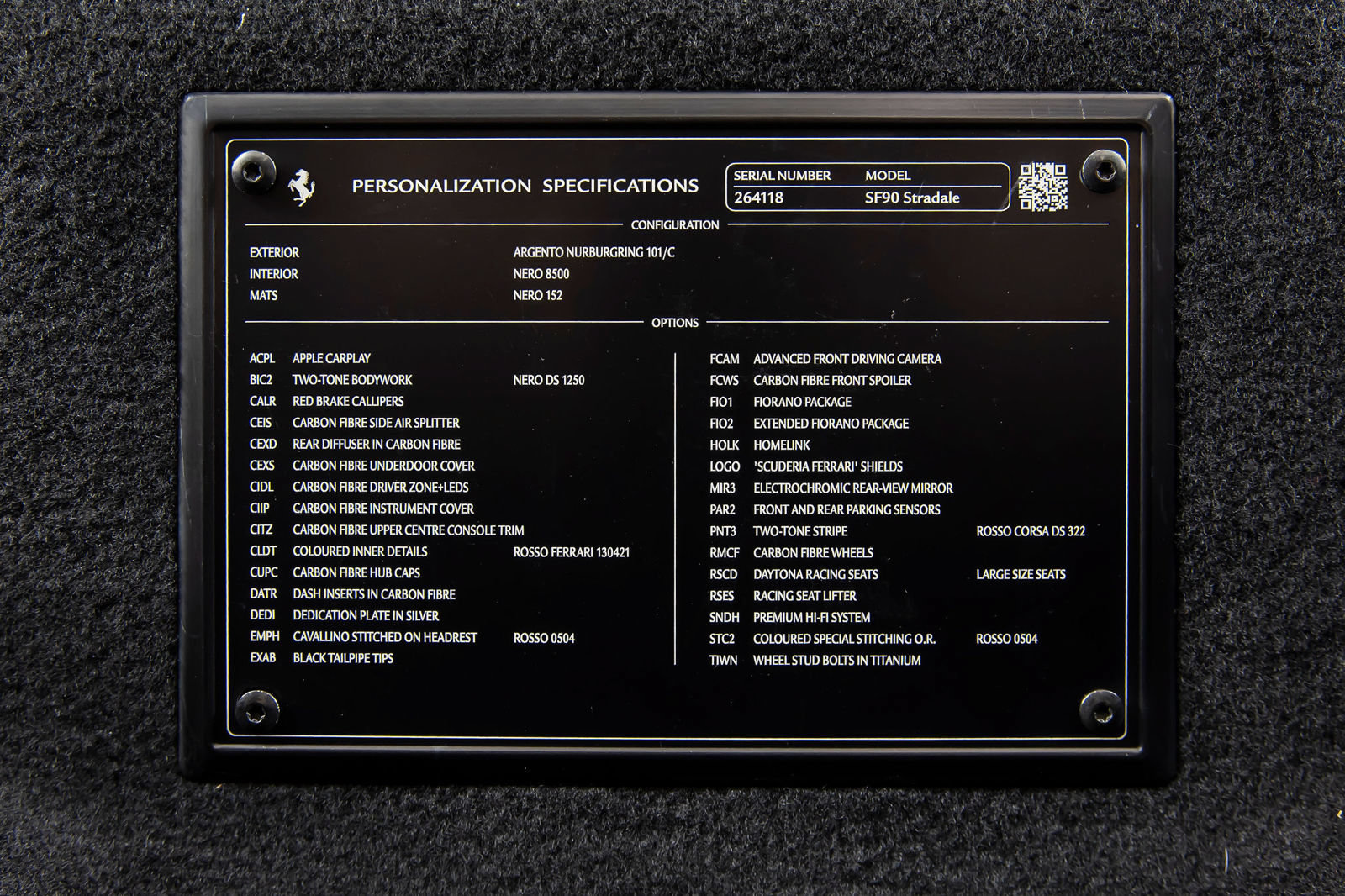 Certified 2021 Ferrari SF90 Stradale AWD/4WD image 31