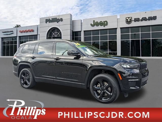 Used 2024 Jeep Grand Cherokee L Limited w/ Black Appearance Package AWD/4WD image 1