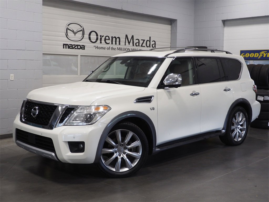 Used 2017 Nissan Armada Platinum w/ Captain Seat Package image 1