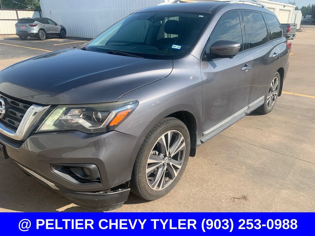 Used 2017 Nissan Pathfinder Platinum FWD video 1