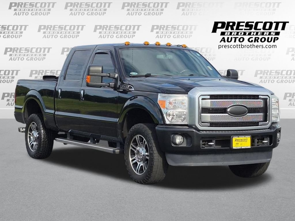 Used 2015 Ford F250 Platinum w/ Snow Plow Prep Package AWD/4WD image 1