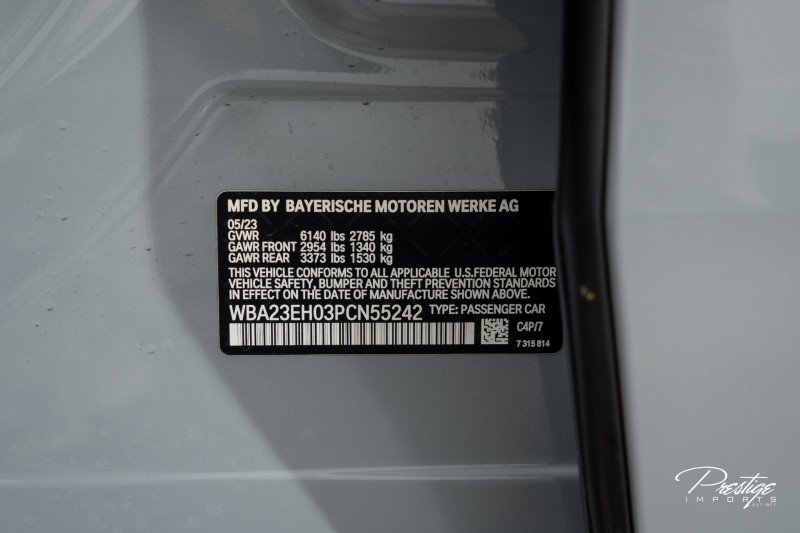 Used 2023 BMW 740i w/ Parking Assistance Package image 56