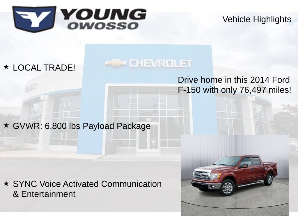 Used 2014 Ford F150 XLT w/ XLT Chrome Package RWD image 8
