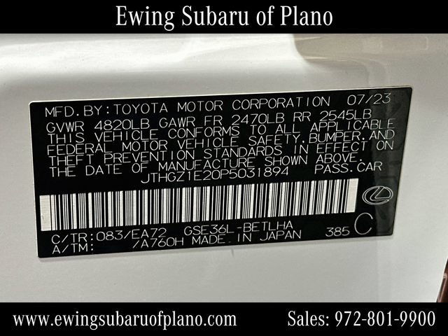 Used 2023 Lexus IS 350 F Sport AWD/4WD image 34
