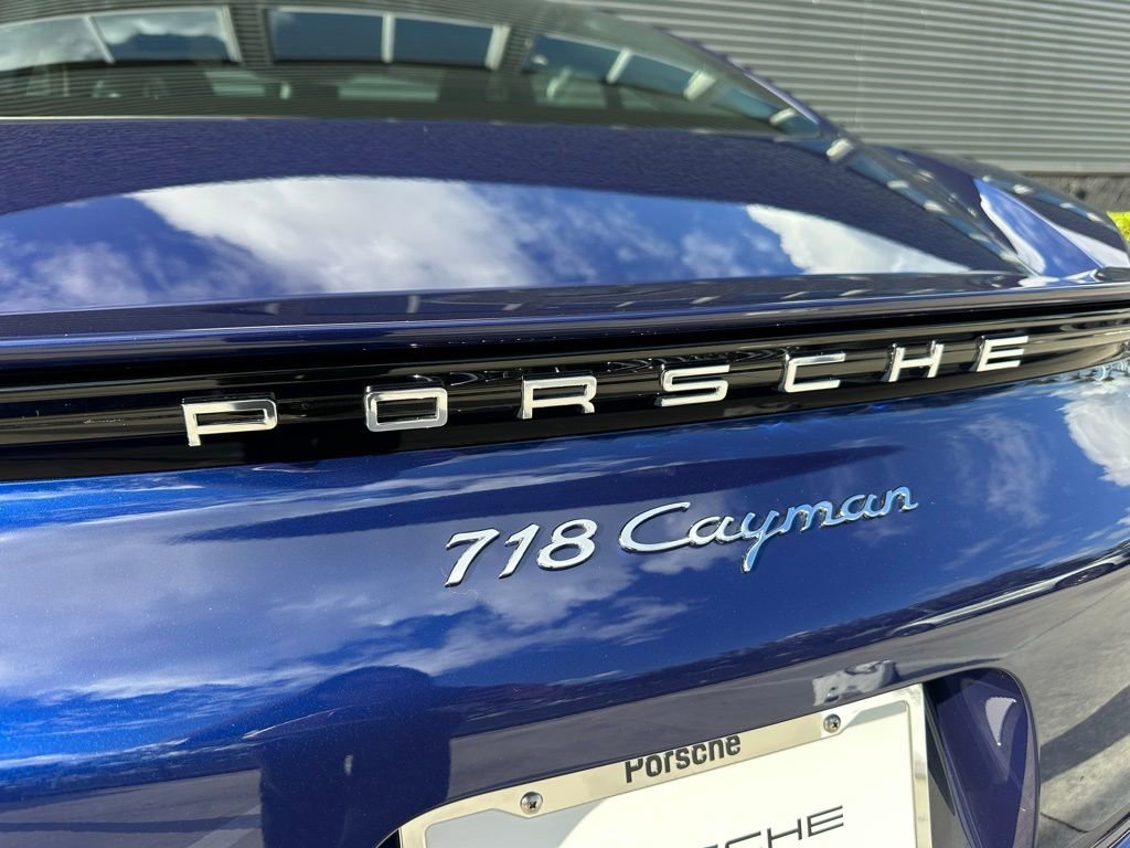 Certified 2025 Porsche 718 Cayman image 14