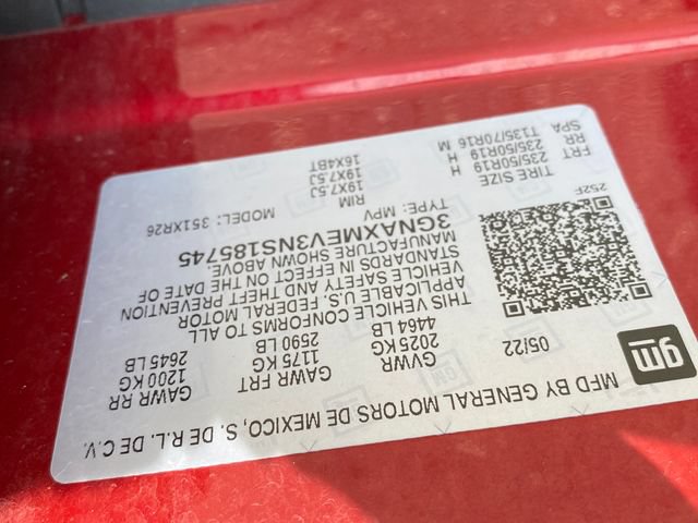 Used 2022 Chevrolet Equinox RS w/ LPO, Cargo Package FWD image 26