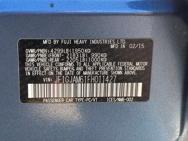 Used 2015 Subaru Impreza 2.0i Limited image 24