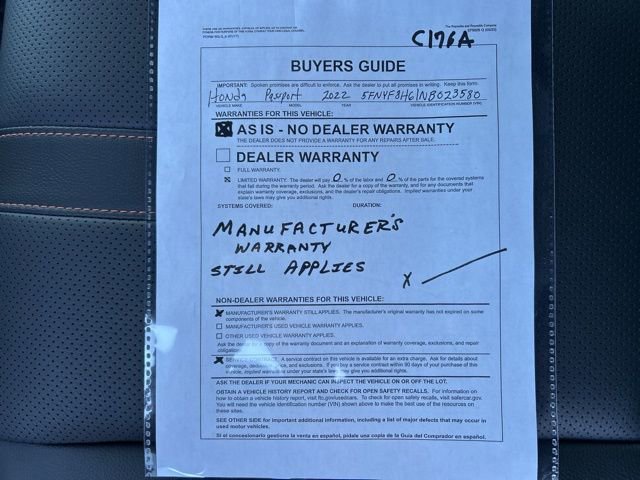 Used 2022 Honda Passport TrailSport image 34