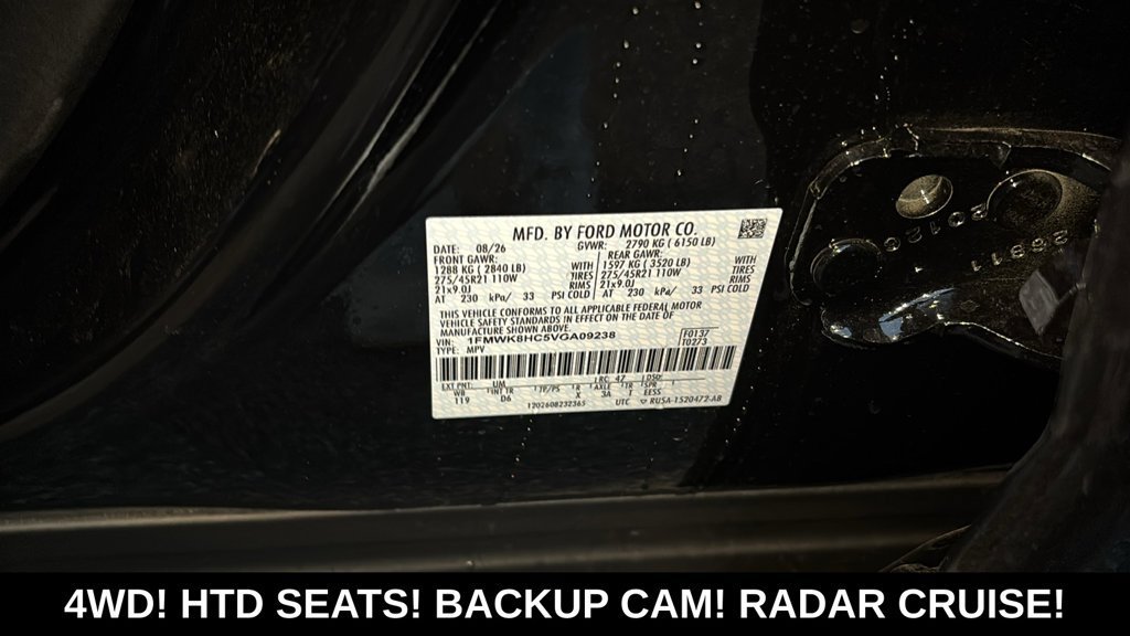 New 2027 Ford Explorer Platinum w/ 3.0L Ultimate Package AWD/4WD image 33