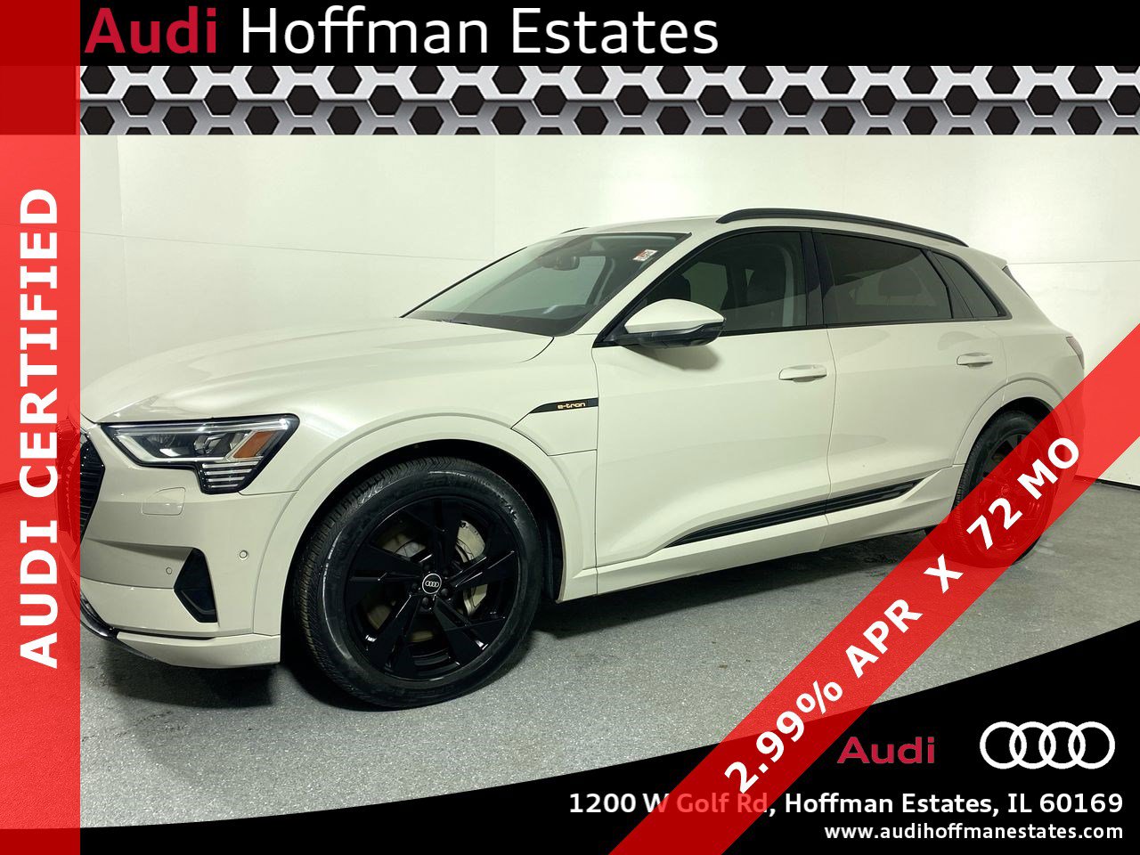 Certified 2021 Audi e-tron Premium w/ Convenience Plus Package image 1