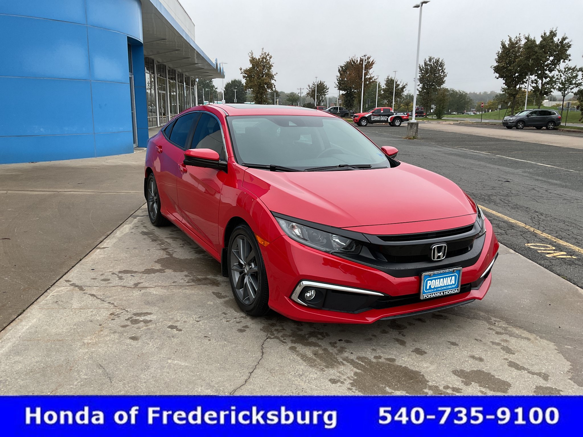 Certified 2021 Honda Civic EX image 8
