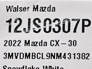 Used 2022 MAZDA CX-30 AWD 2.5 S w/ Preferred Package image 30