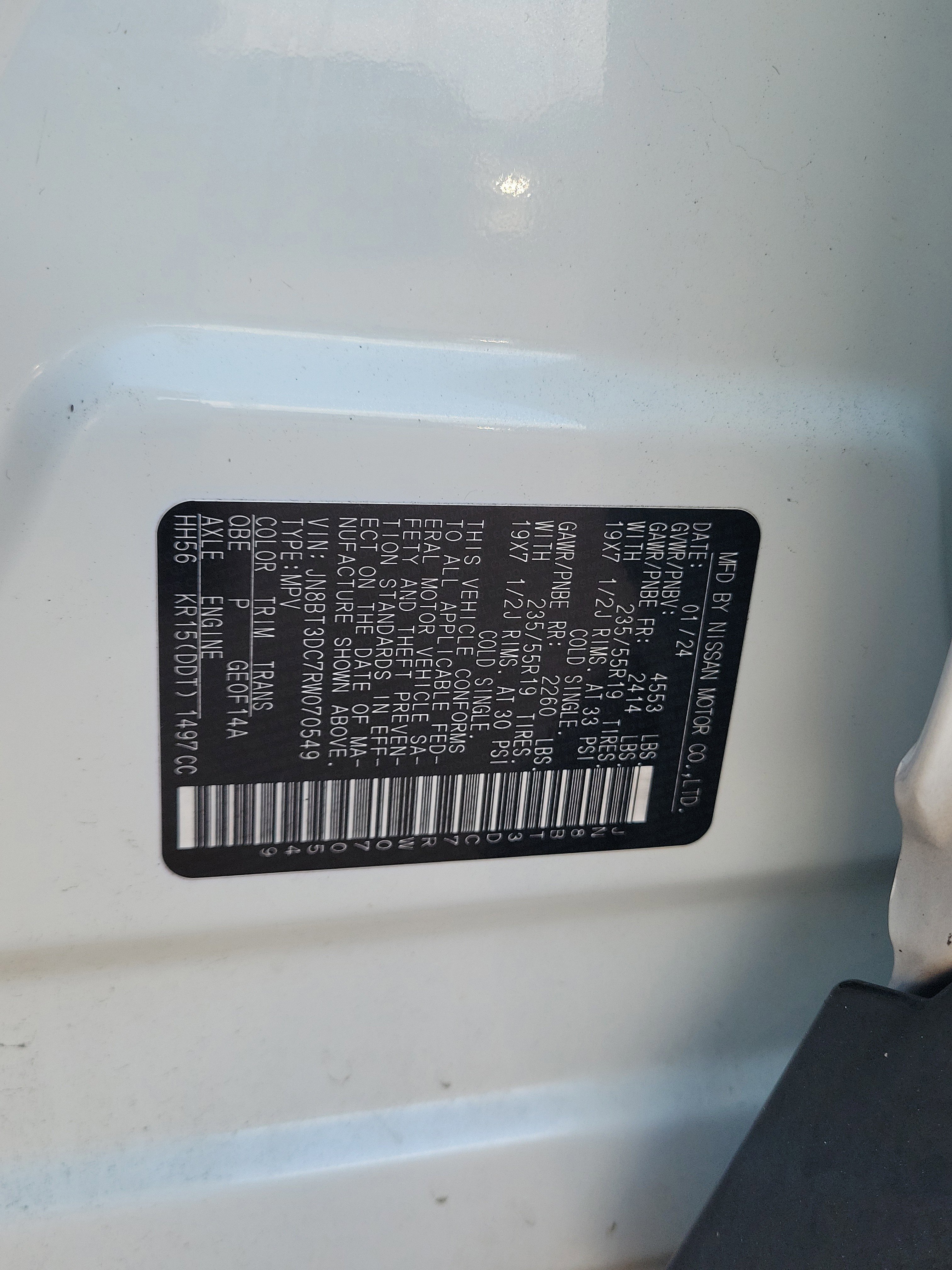 Used 2024 Nissan Rogue Platinum w/ Platinum Premium Package image 33