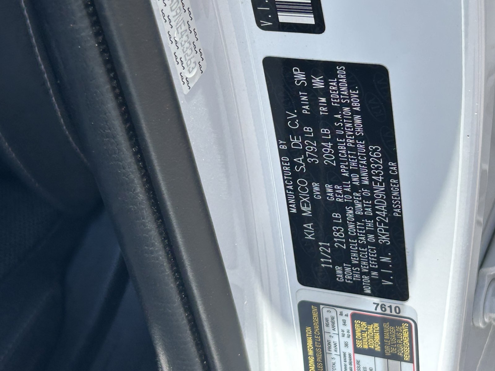 Used 2022 Kia Forte LXS FWD image 32