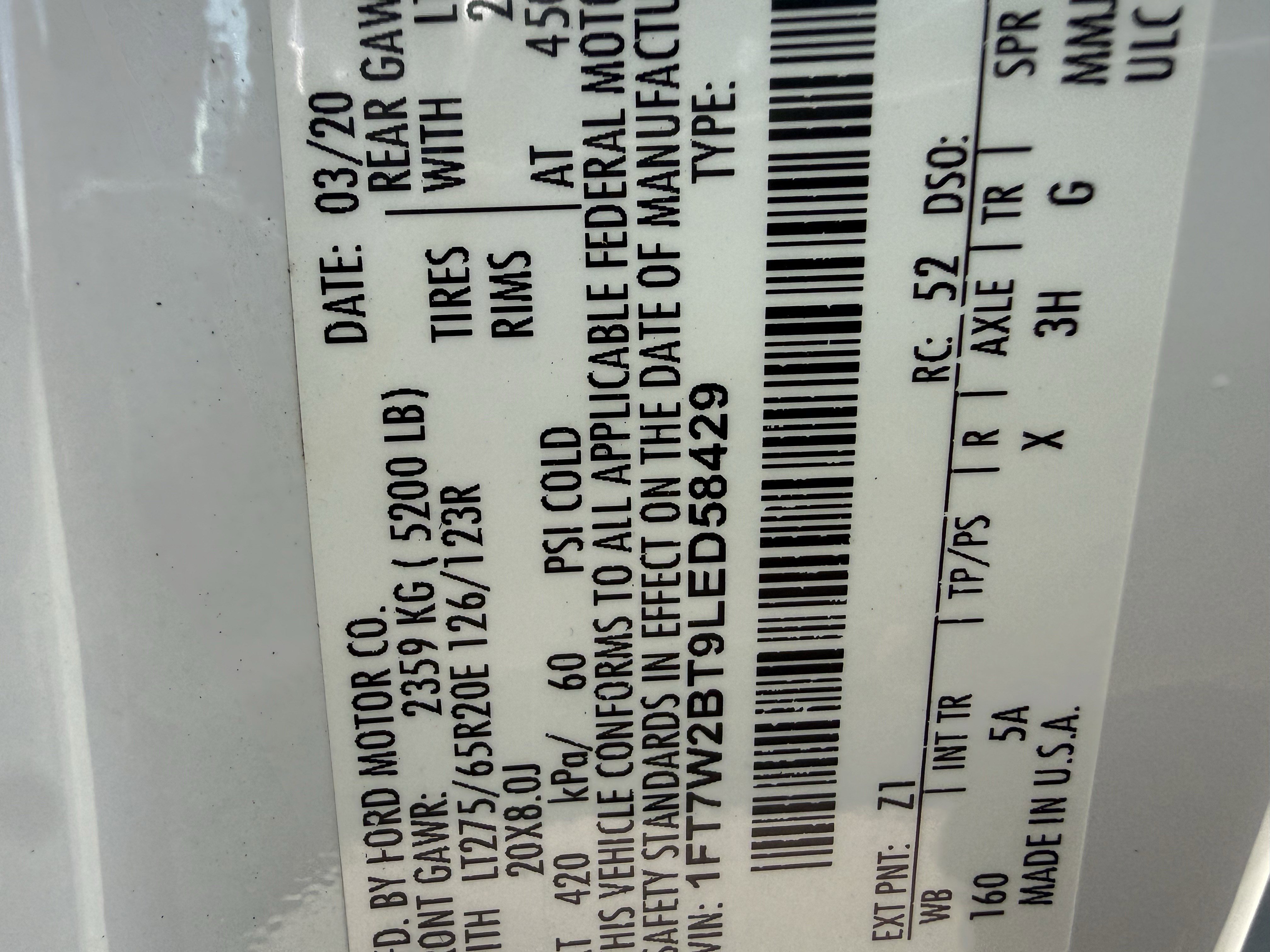 Used 2020 Ford F250 Lariat w/ Lariat Value Package image 33