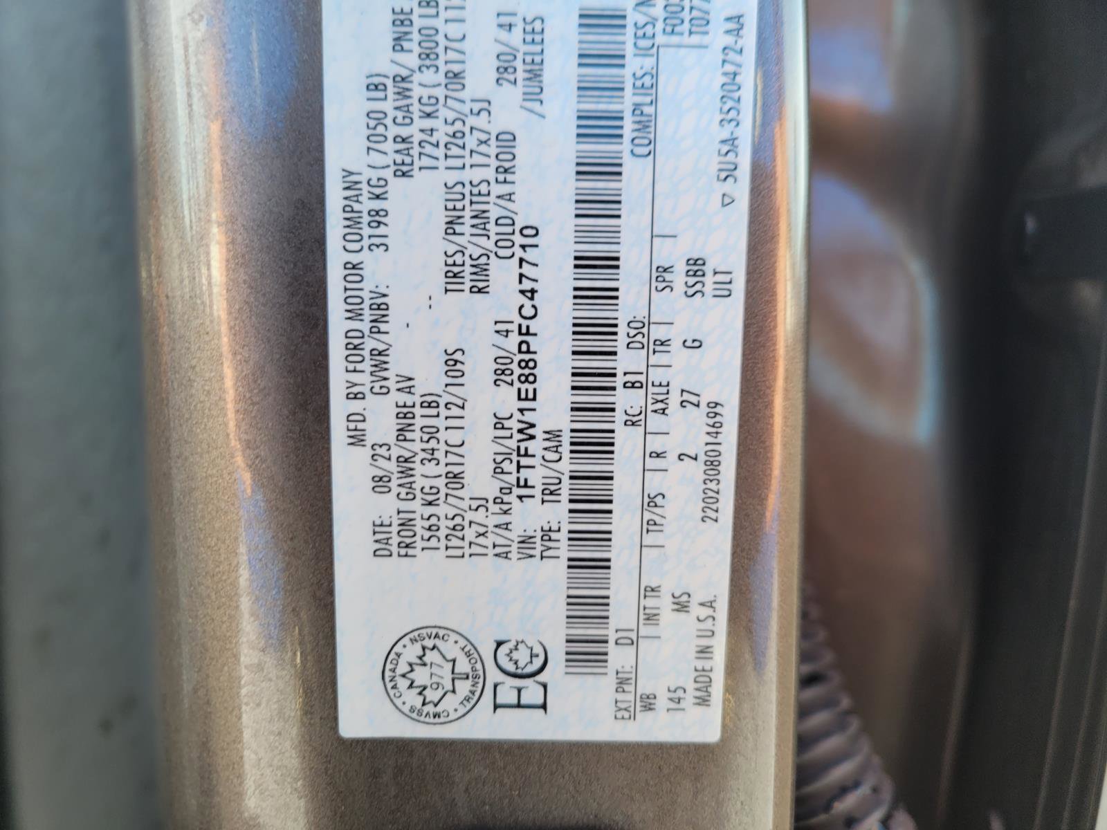 Used 2023 Ford F150 XLT w/ Trailer Tow Package image 28