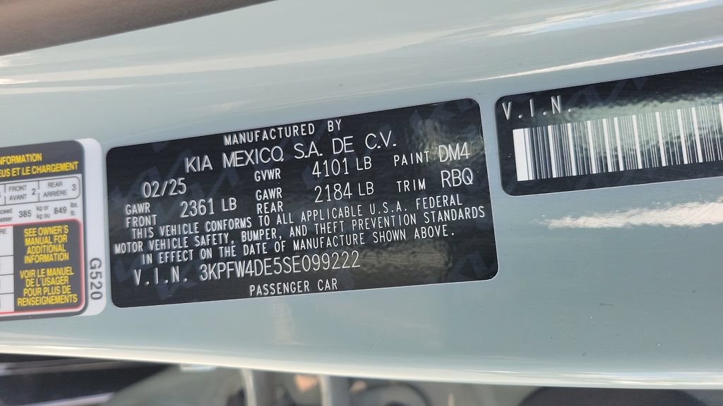 Used 2025 Kia K4 EX w/ GT-Line Sunroof Package FWD image 25