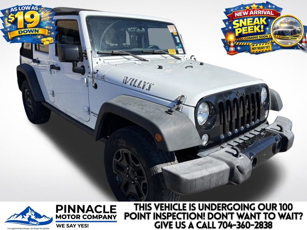 Used 2016 Jeep Wrangler Unlimited Willys