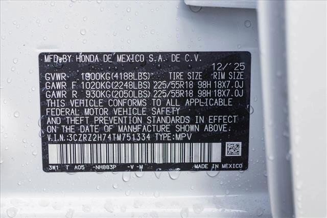 New 2026 Honda HR-V EX-L image 25