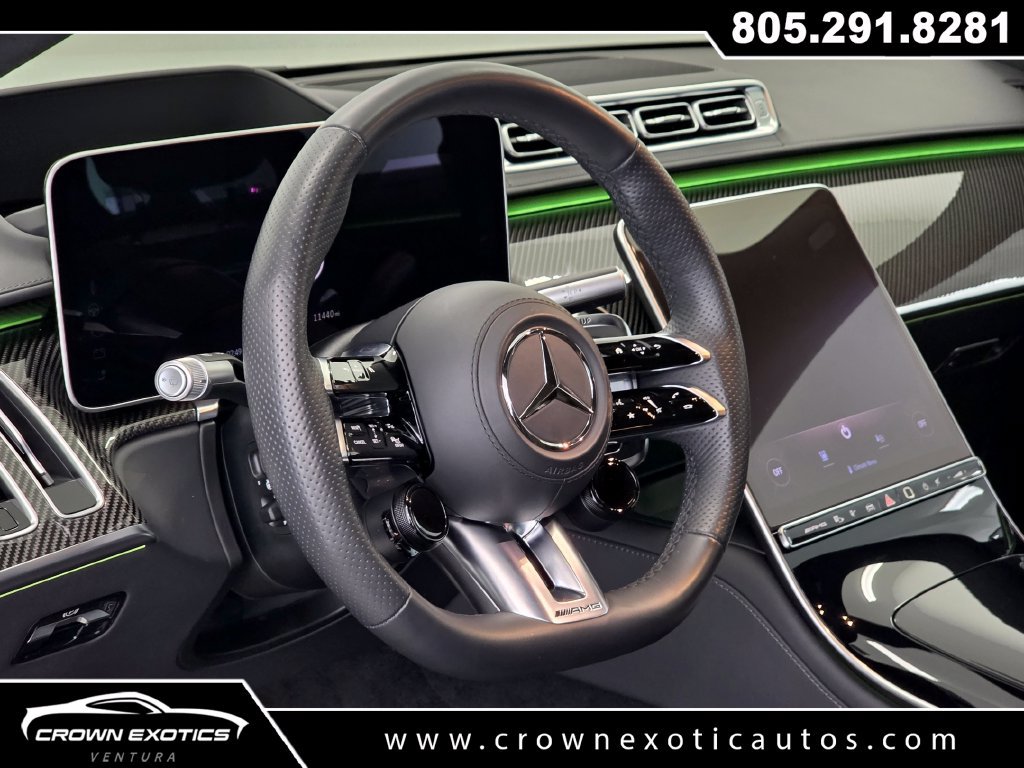 Used 2024 Mercedes-Benz S 63 AMG S w/ Carbon Fiber Exterior Package image 28