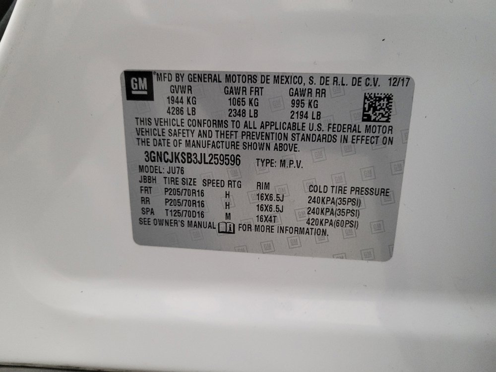 Used 2018 Chevrolet Trax LS FWD image 33