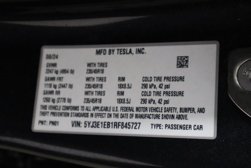 Used 2024 Tesla Model 3 Long Range AWD/4WD image 31