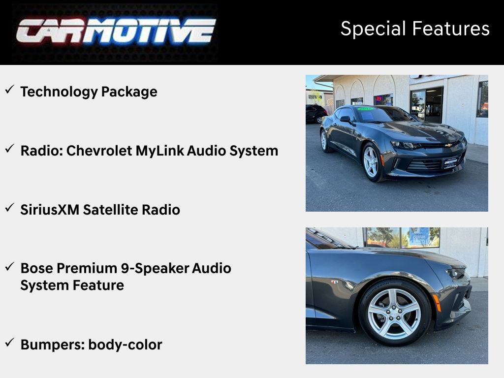 Used 2017 Chevrolet Camaro LT w/ Technology Package image 5