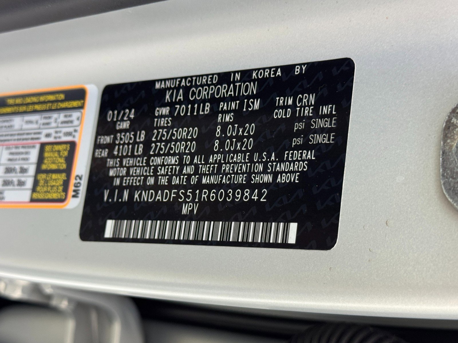 Used 2024 Kia EV9 Land image 49