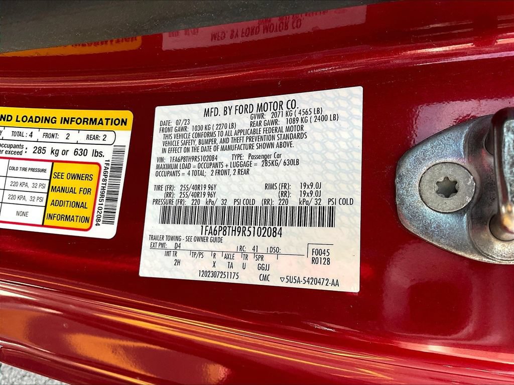 Used 2024 Ford Mustang Coupe w/ 2.3L High Performance Package RWD image 17