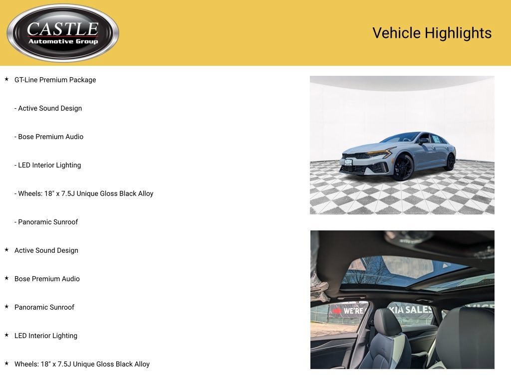 Used 2026 Kia K5 GT-Line w/ GT-Line Premium Package AWD/4WD image 3