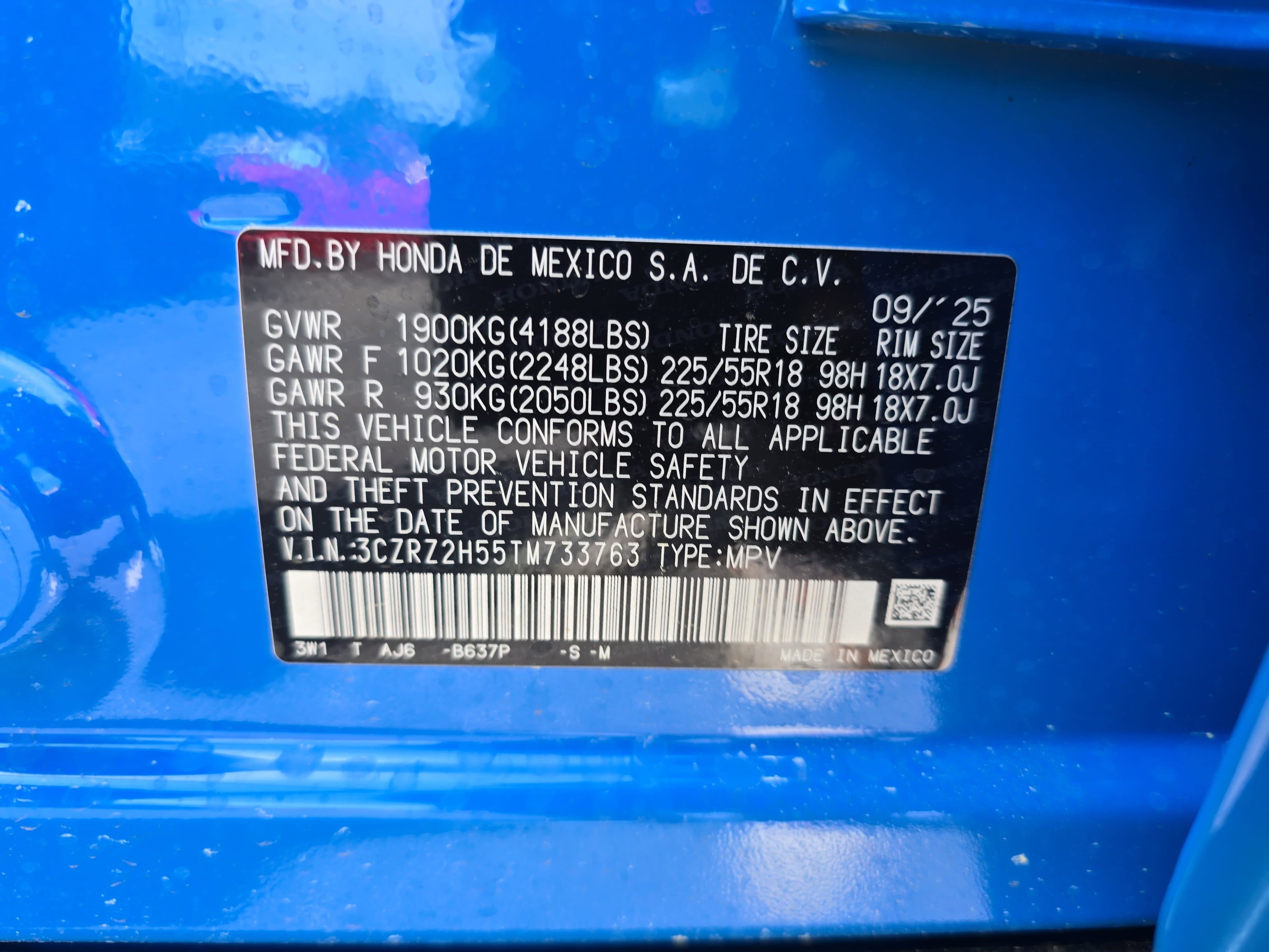 New 2026 Honda HR-V Sport image 36