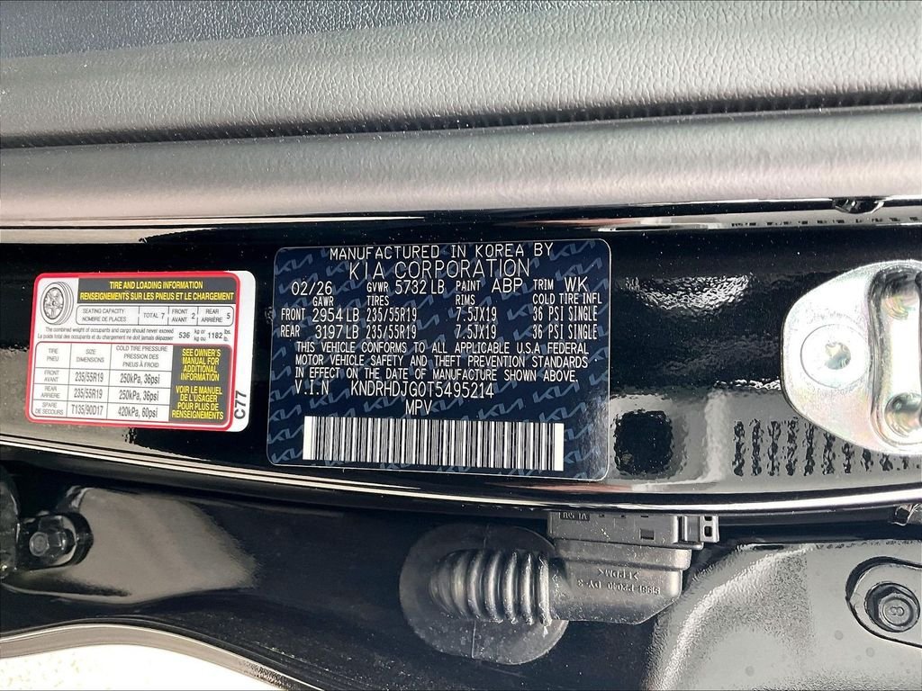 New 2026 Kia Sorento EX AWD/4WD image 16